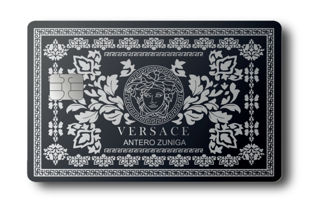 Versace Ella Metal Credit Card - Precisto