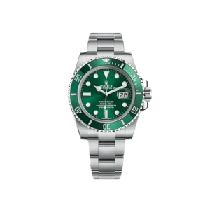 Rolex Submariner Hulk Green - 116610 LV - 40mm Stainless Steel Case - Oyster Bracelet - Automatic Movement - Green Dial - Japanese Craftsmanship - Sapphire Crystal - Timeless Elegance in Every Detail.