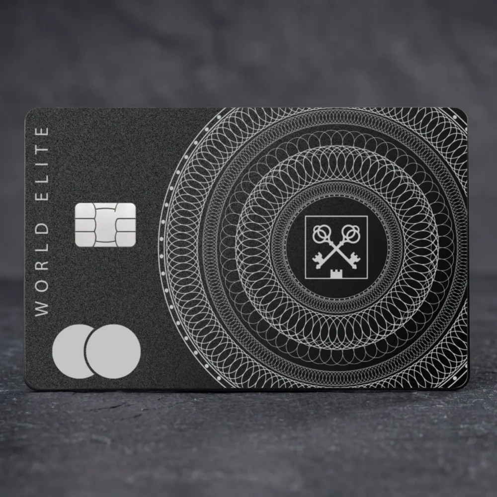 Customise Your old plastic card to Golden Lampe Black Card