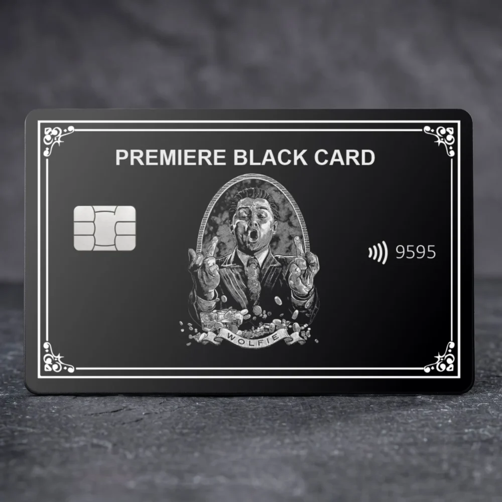 Wolf Of The Wall Street - CUSTOM METAL CREDIT CARD