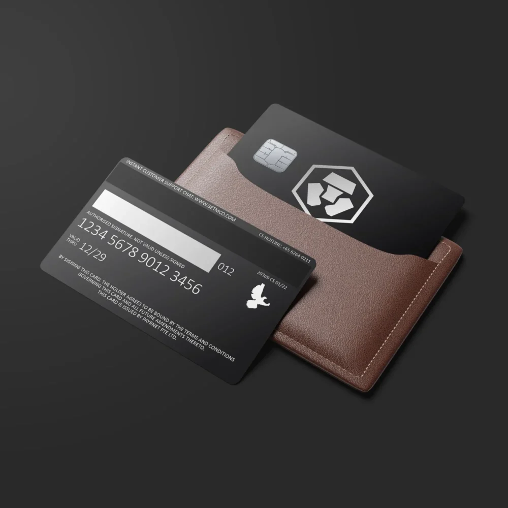 Crypto.com Black Card (Obsidian)
