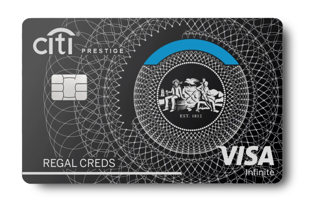 CitiBank Prestige Card - CUSTOM METAL CREDIT CARD