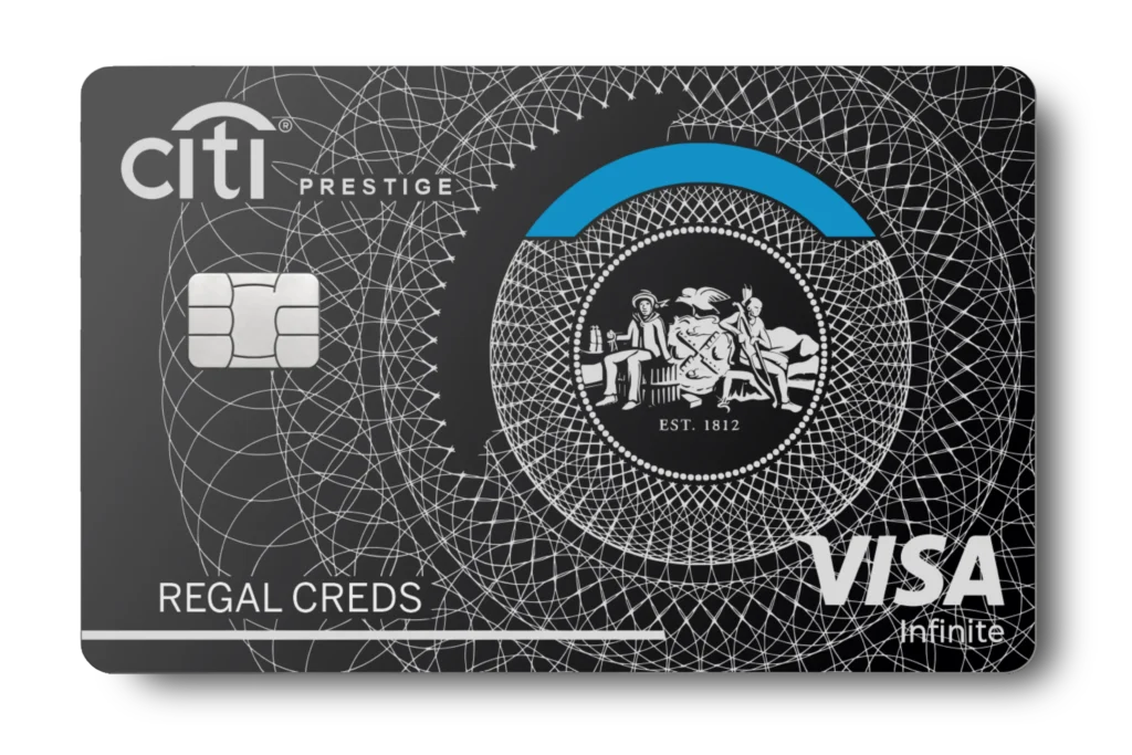 CitiBank Prestige Card - CUSTOM METAL CREDIT CARD