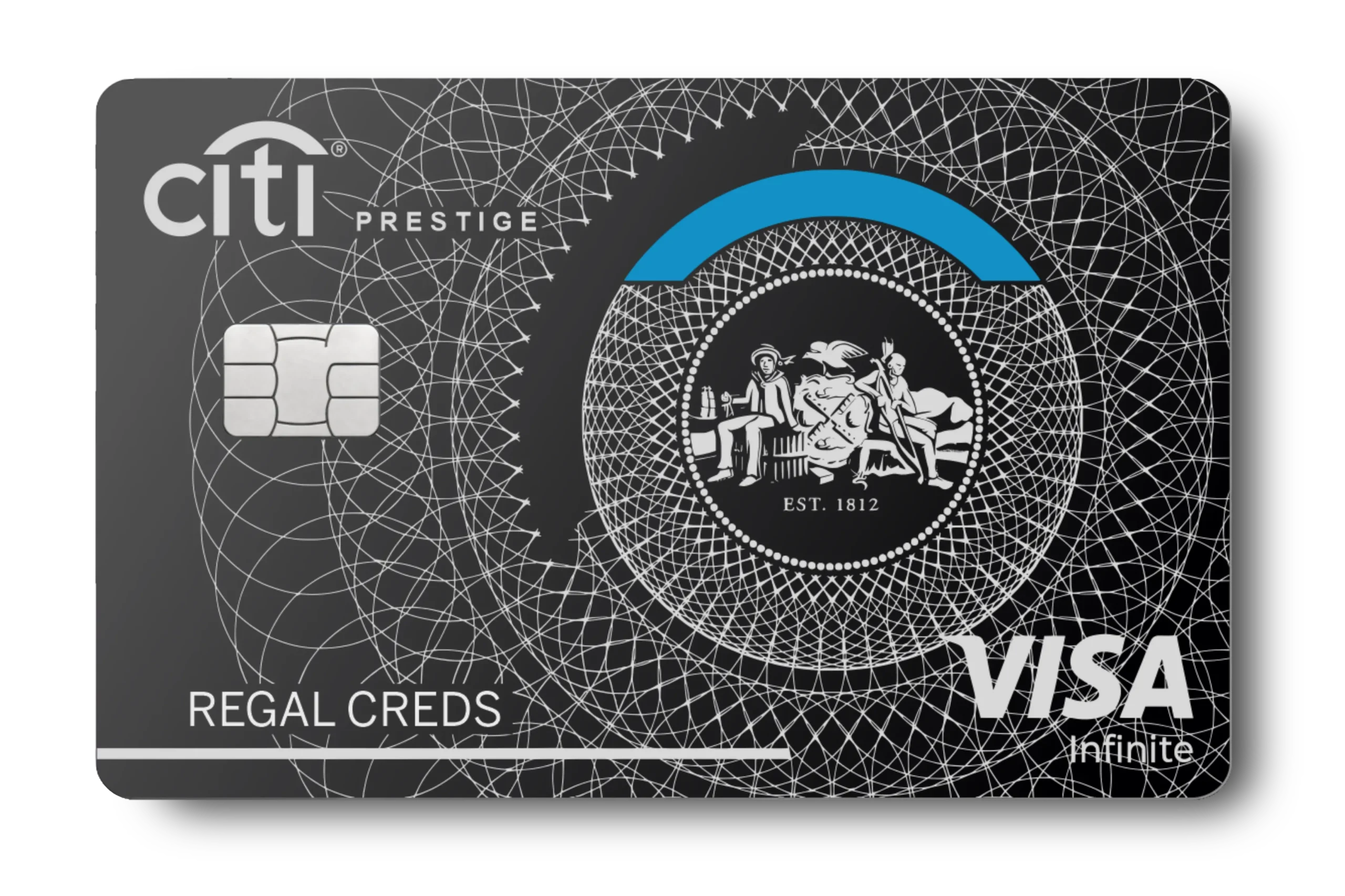 CitiBank Prestige Card - CUSTOM METAL CREDIT CARD