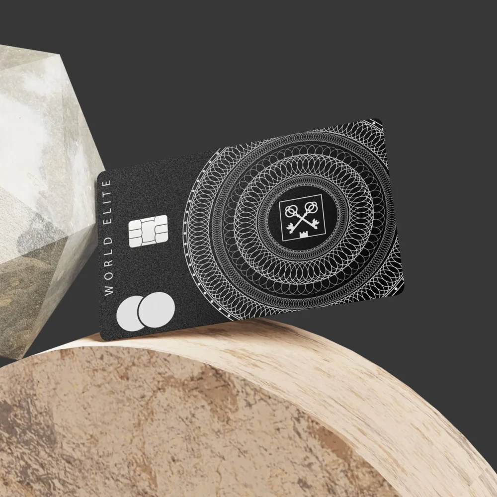 Customise Your old plastic card to Golden Lampe Black Card