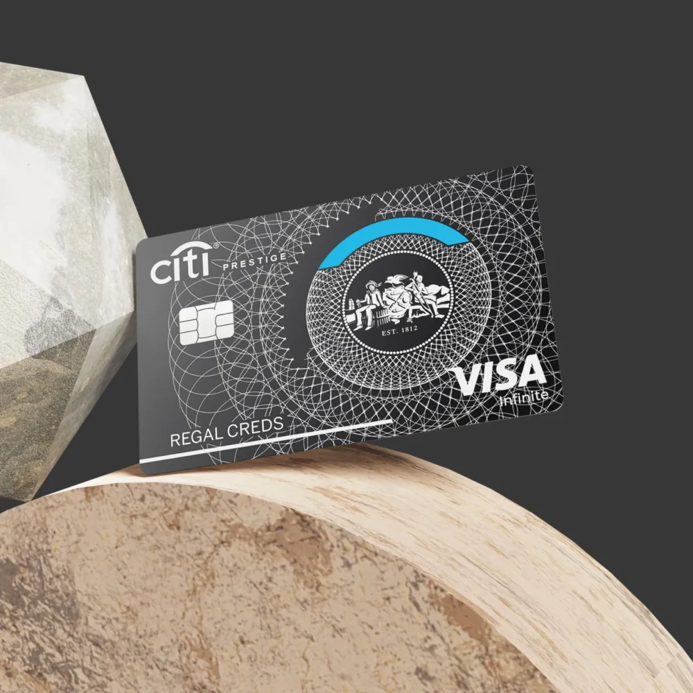 CitiBank Prestige Card - CUSTOM METAL CREDIT CARD