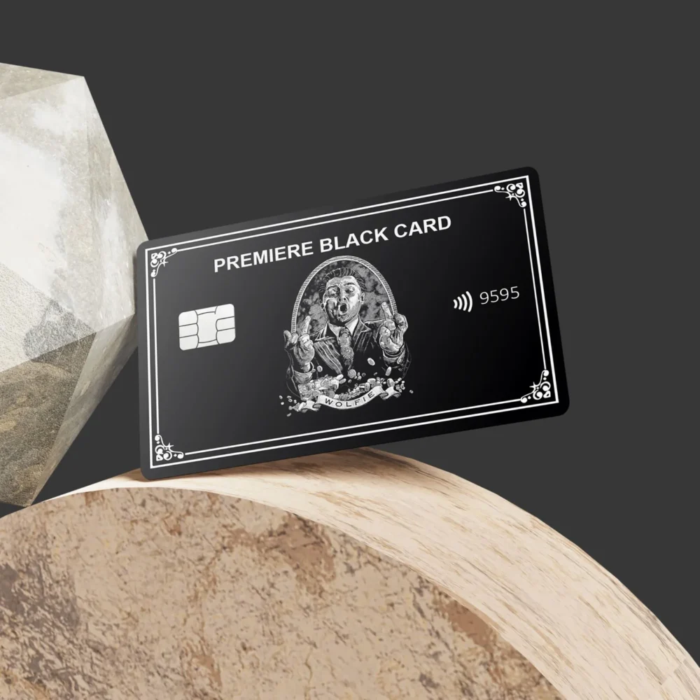 Wolf Of The Wall Street - CUSTOM METAL CREDIT CARD