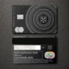 Customise Your old plastic card to Golden Lampe Black Card