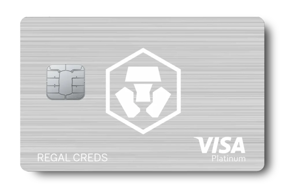 Crypto.com Silver Card (Icy White)